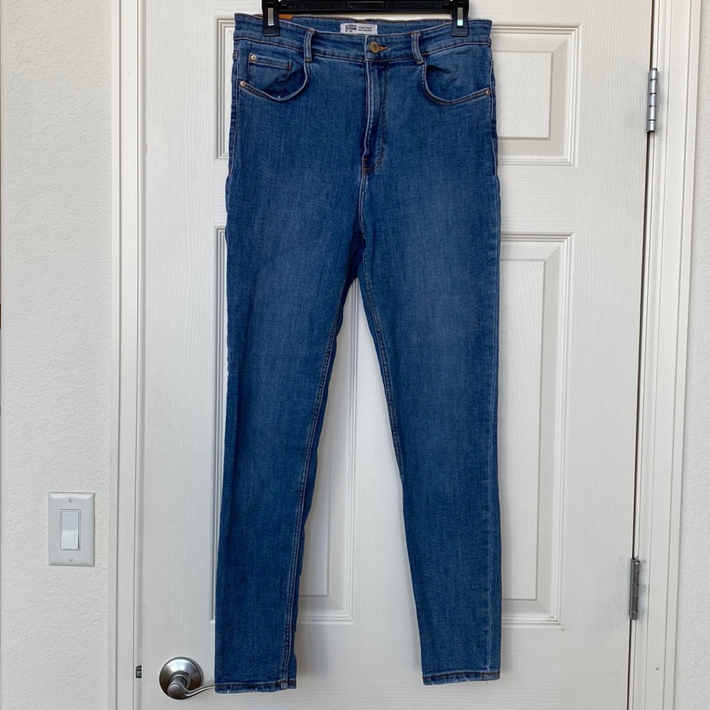 Zara height waist skinny jeans
